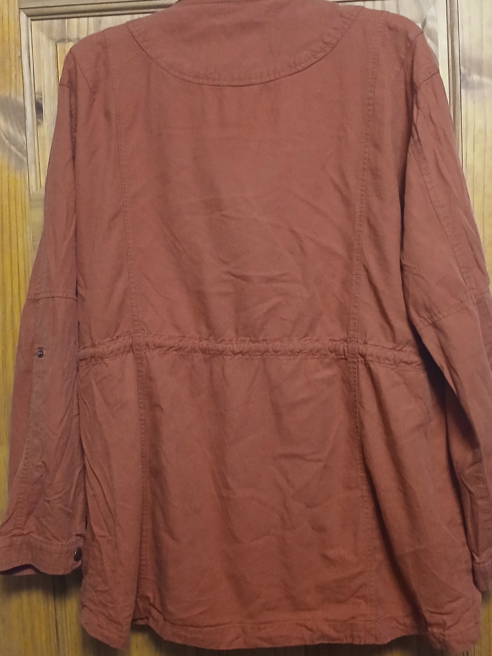 Vanity Orange/Rust Utility Jacket - Picture 5 of 5